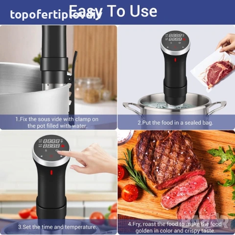 Уред за су вид готвене FitYou 1100W, Гаранция, снимка 3 - Други - 53968993