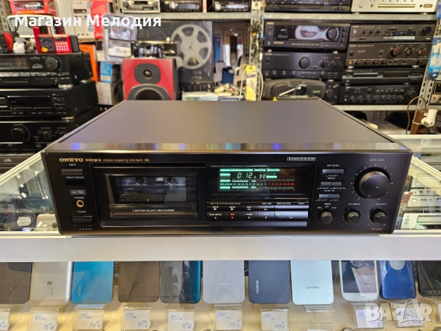 Касетен дек ONKYO TA-2850  В отлично техническо и визуално състояние., снимка 2 - Декове - 52414845