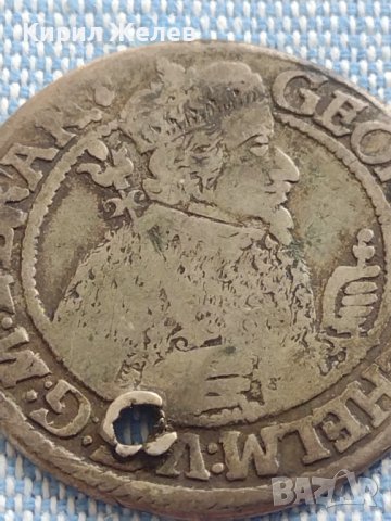 Сребърна монета орт 1622г. Георг Вилхелм Източна Прусия Кьониксберг 13725, снимка 3 - Нумизматика и бонистика - 42890243