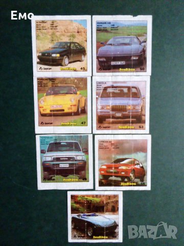  За колекционери! Предлагам запазени картинки и лепенки от дъвки и албуми(1)!, снимка 12 - Колекции - 31376595