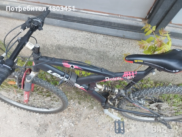 Велосипед 26-ца, Доберман, черен., снимка 2 - Велосипеди - 54263004