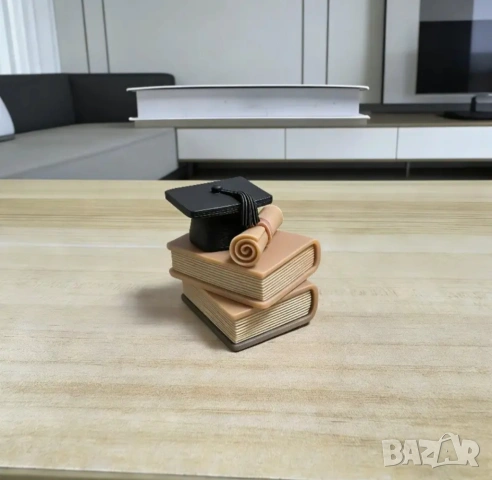 Молд абитуриенти книги и шапка , снимка 5 - Форми - 54343661