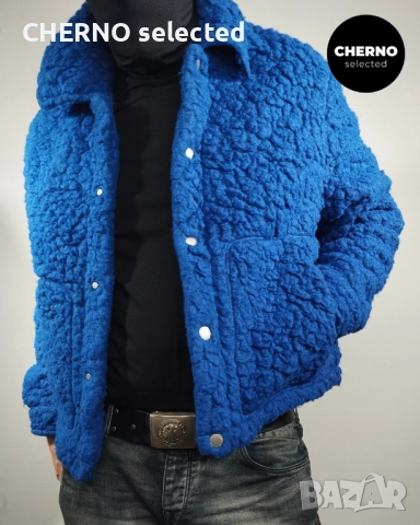 Яке с изкуствен шърлинг ZARA Faux Shearling Jacket – размер L – ново с етикети, снимка 10 - Якета - 52930129