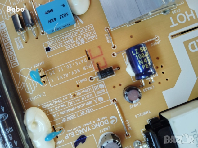 Power board BN44-01109, снимка 3 - Части и Платки - 51722038