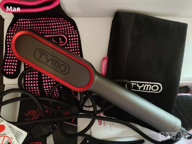 Комбинирана преса тип четка TYMO, снимка 3 - Преси за коса - 53064148