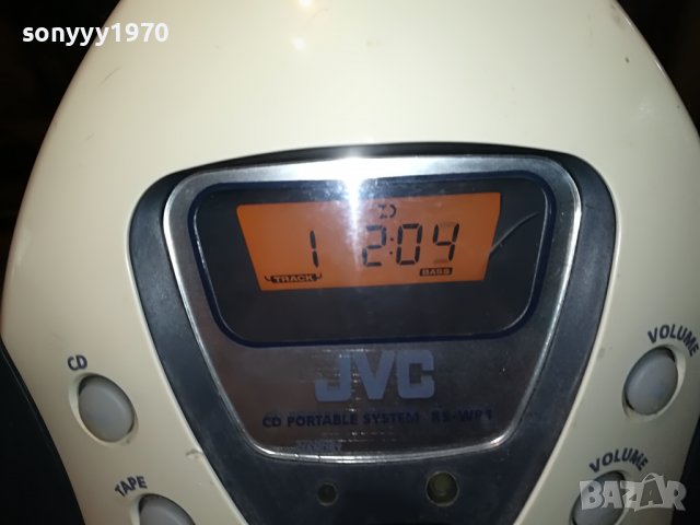 JVC RS-WP1WT 12V CD PORTABLE SYSTEM-SWISS 1106221826, снимка 6 - Ресийвъри, усилватели, смесителни пултове - 37054092