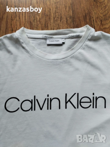calvin klein - страхотна мъжка тениска XЛ , снимка 2 - Тениски - 53886165