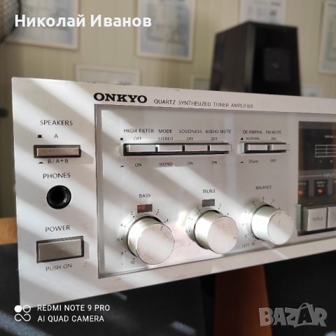 Onkyo TX-41, снимка 7 - Ресийвъри, усилватели, смесителни пултове - 44413543