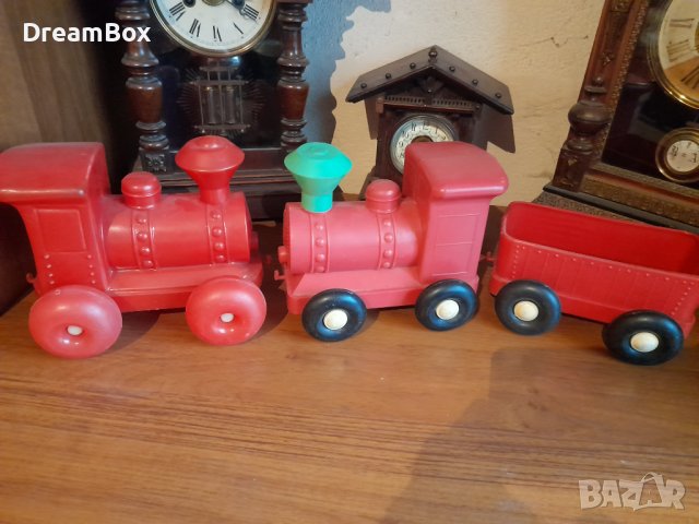 Стара Соц играчка, влак, влакче НРБ , снимка 2 - Образователни игри - 39043247