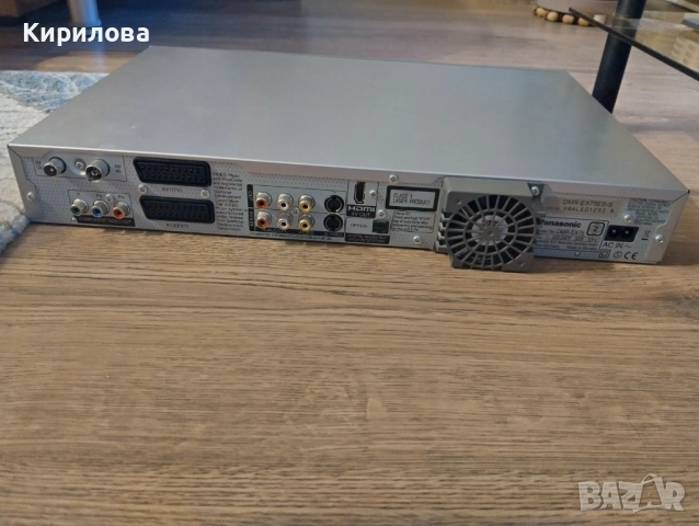 DVD pекордер Panasonic , снимка 4 - Плейъри, домашно кино, прожектори - 51677973