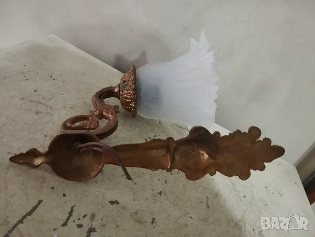 Бароков аплик за стена, снимка 4 - Лампи за стена - 48250354