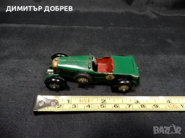 СТАРА РЕТРО МЕТАЛНА КОЛИЧКА BENTLEY MATCHBOX MOY ENGLAND , снимка 7 - Колекции - 50154182