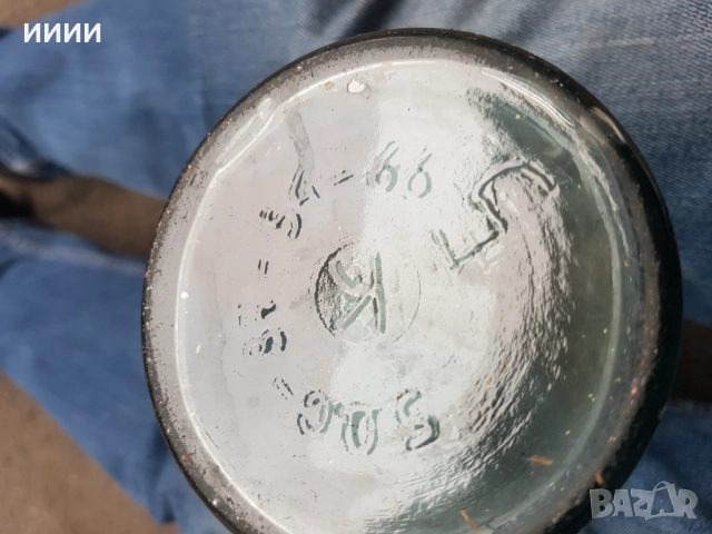 Шише с порцеланова тапа 3 бр, снимка 3 - Антикварни и старинни предмети - 52564464