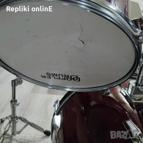 Пълен комплект акустични барабани DOPPLER DRUMS – готови за свирене, снимка 6 - Други музикални жанрове - 53329852