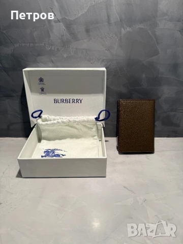 100% оригинален Burberry cardholder - пълен комплект. , снимка 2 - Портфейли, портмонета - 50561364