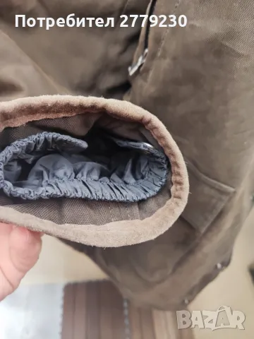 Италианска шуба марка FLY NAVY DEPARTMENT размер 50, снимка 4 - Палта - 48722104