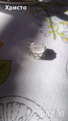 Сребърен пръстен за жени - 925 , снимка 2 - Пръстени - 31368172