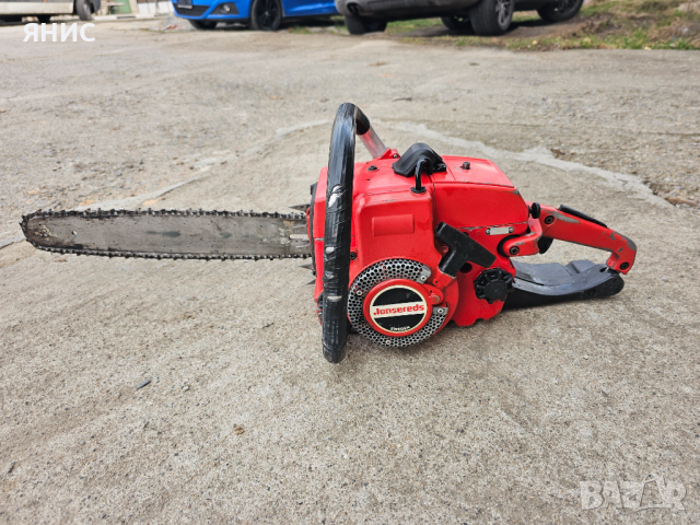 МОТОРНА РЕЗАЧКА  JONSERED /HUSQVARNA. ПЕРФЕКТНА , снимка 6 - Градинска техника - 44532749