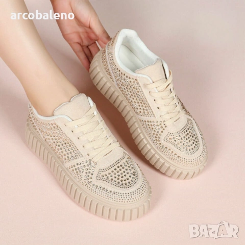 Дамски ниски маратонки, 3цвята , снимка 2 - Маратонки - 53193557