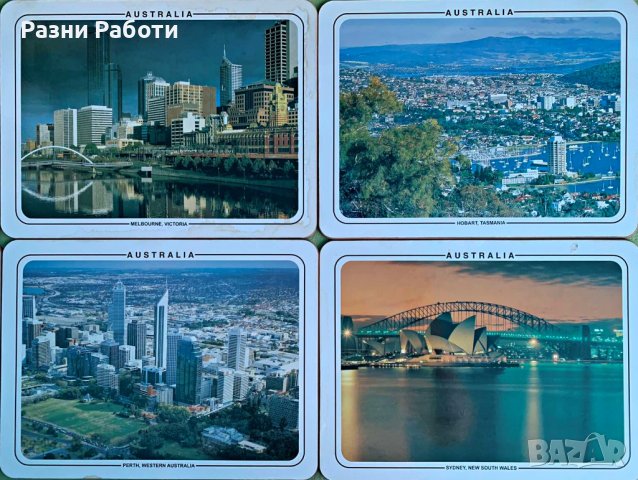 Комплект 6 бр. подложки за хранене, сервиране, чинии - "Австралия", снимка 3 - Други - 42532829