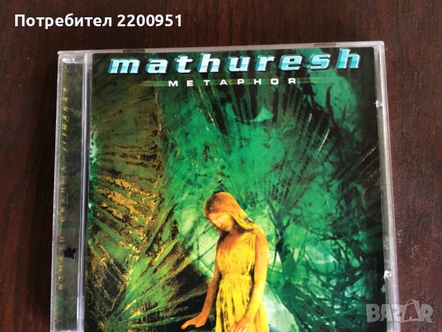 MATHURESH, снимка 2 - CD дискове - 40239297