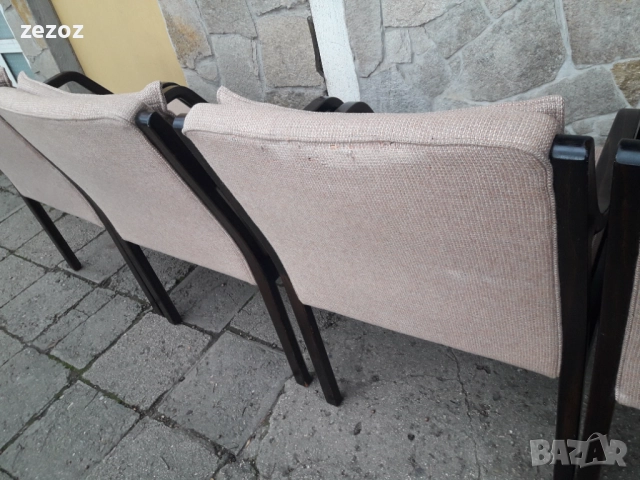 Ретро кресла-4бр.-№028, снимка 7 - Дивани и мека мебел - 52652587