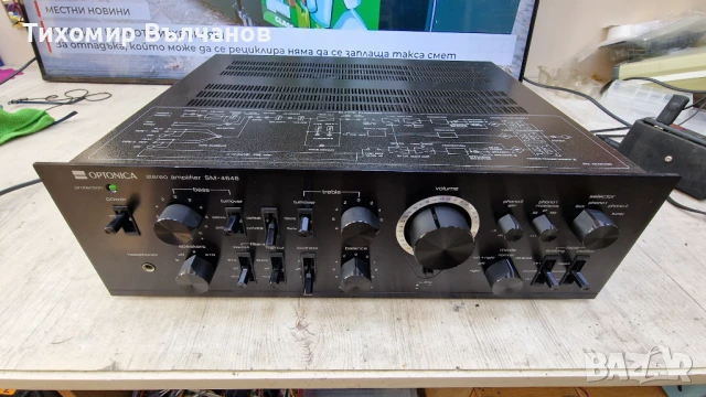 Усилвател Sharp Optonica SM-4646B , снимка 3 - Ресийвъри, усилватели, смесителни пултове - 51065611