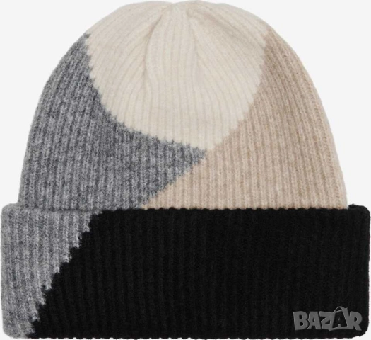 Зимна шапка Only Elly, Унисекс, 10% вълна, Многоцветна, 55-60