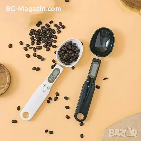 Точна електронна кухненска лъжица дигитална везна кантар за измерване на тегло на храни и течности, снимка 9 - Везни - 50921788