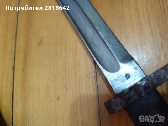 встро-унгарски щик Mannlicher обр. 1890 г. с оригинална метална ножница, снимка 4 - Антикварни и старинни предмети - 55846972
