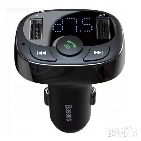 FM трансмитер Bluetooth Baseus MP3 Wireless CCTM-B01 FM Блутут трансмитер със слот за microSD карта 