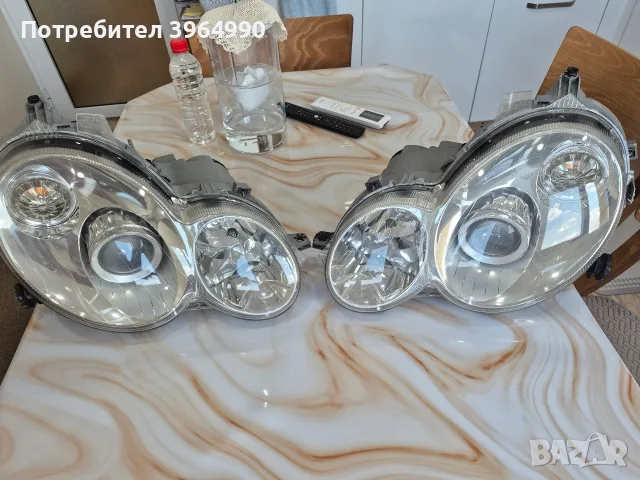 Кристални Оригинални Неразличими от нови КСЕНОНОВИ фарове за Мерцедес С клас W203 спорт купе 