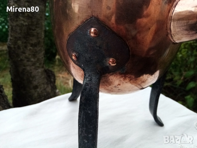 Винтидж меден чайник, снимка 5 - Антикварни и старинни предмети - 51629469