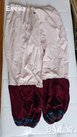 Автентична помашка, родопска носия с пафти, сая, салтамарка, фес, престилка, риза и др, снимка 16 - Антикварни и старинни предмети - 51230392