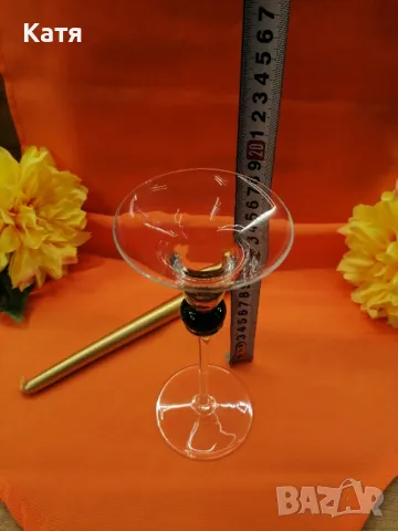 Винтидж ръчно духан свещник Italy Original

I, снимка 4 - Други - 50403534