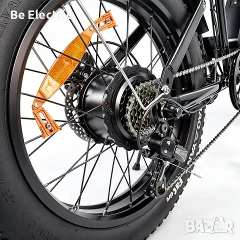 НОВО!!! Електрически Fatbike Lookroad L20 Mini 48V/15.6Ah 1000W, снимка 9 - Велосипеди - 56049730