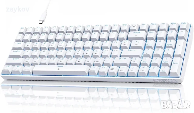 Геймърска клавиатура Dierya DK98se, 98 клавиша, механична клавиатура