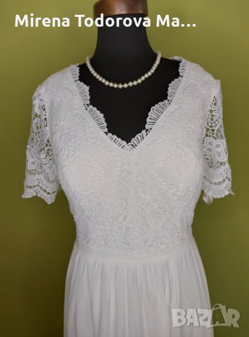 Сватбена рокля 44/XL, снимка 2 - Сватбени рокли - 34534899