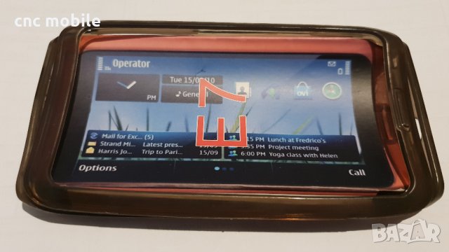 Nokia E7 силиконов гръб 
