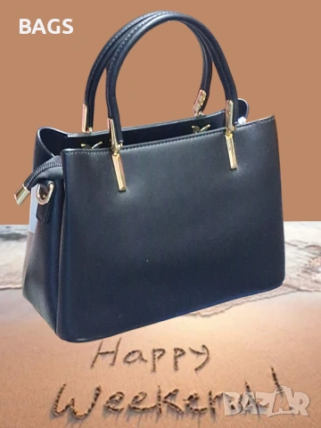 Стилна дамска чанта, снимка 3 - Чанти - 54358728