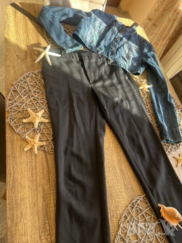 Класически черен панталон, снимка 3 - Панталони - 42767364