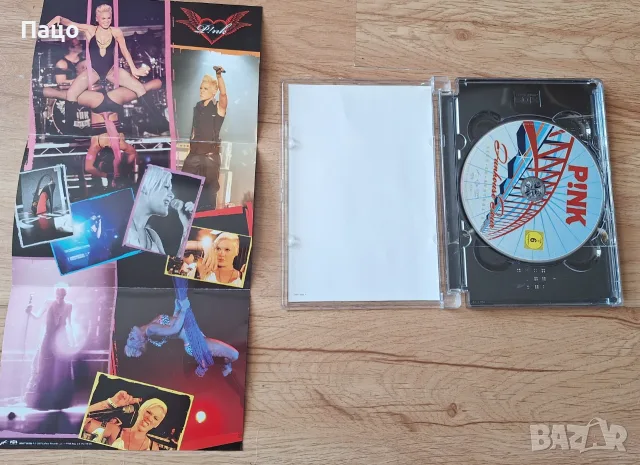 Pink  DVD Live from Wembley Arena, снимка 10 - DVD дискове - 56177692