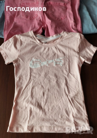 сет Дънки за момиче + подарък тениска Nike, снимка 8 - Детски панталони и дънки - 51870748