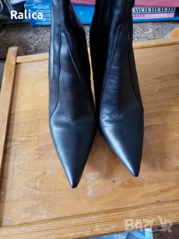 BEBE елегантни ботуши естествена кожа, снимка 3 - Дамски ботуши - 47372248