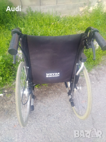 Сгъваема инвалидна рингова количка, липсва левия подкакътник, снимка 8 - Инвалидни колички - 54099724