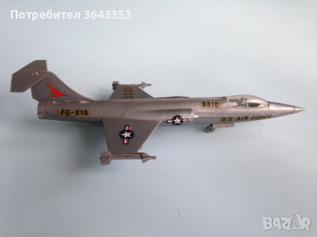 Модел на самолет F-104 Starfighter-starfix 1/72