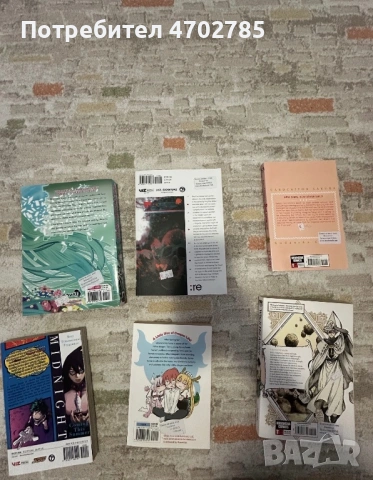 Manga/Манга, четени веднъж tokyo ghoul my hero academia hatsune miku, witch hat atelier, снимка 2 - Списания и комикси - 53026593