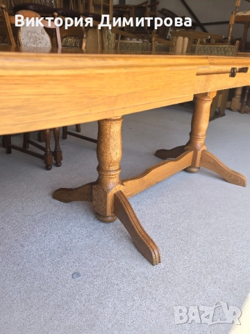 Разтегателна трапезна маса 2,80 м. , снимка 9 - Маси - 51435563