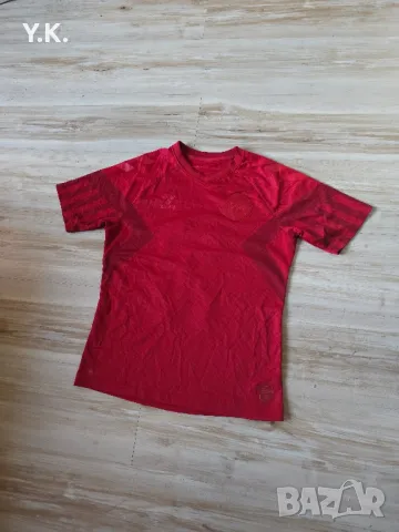 Оригинална мъжка тениска Hummel x Denmark National Football Team x Eriksen / Season 22 (Home), снимка 2 - Тениски - 50344364