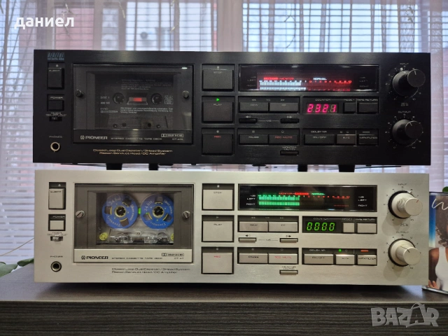 Два броя висок клас триглави касетни декове PIONEER CT-A7X и Pioneer CT-A7